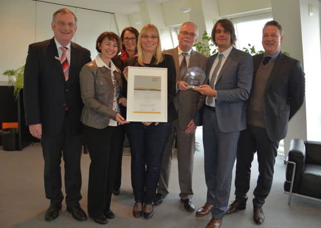 Die Stadtverwaltung Düren hat den Infoma Innovationspreis 2014 gewonnen