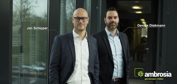 Seit 1. Januar bilden Jan Schipper (links) und Dennis Diekmann die Geschäftsführung von Ambrosia FM Consulting & Services