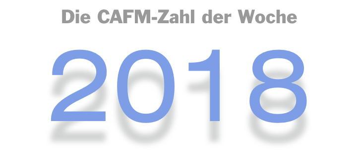 Die CAFM-Zahl der Woche ist dieses Mal die 2018 – für die kleinen und großen Wandlungen bei der GEFMA
