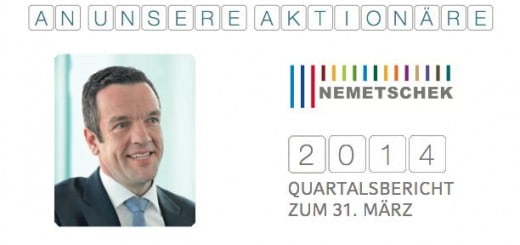 Schönes Plus: Nemetschek hat im ersten Quartal 2014 beim Umsatz deutlich zugelegt.