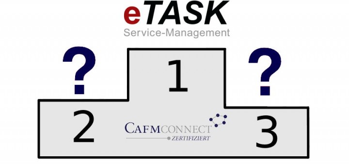 eTask ist als erste CAFM-Software für CAFM-Connect 2.0 zertifiziert
