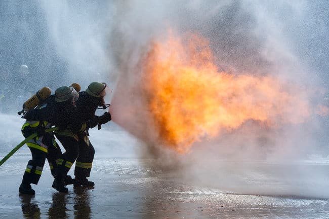 Brandschutz ist ein wichtiges Thema der Fachmesse Security 2014 in Essen und belegt dort zwei Hallen