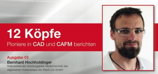 Bernhard Hochholdinger setzt pit-cup Reihe „12 Köpfe. Pioniere in CAD und CAFM berichten“ fort