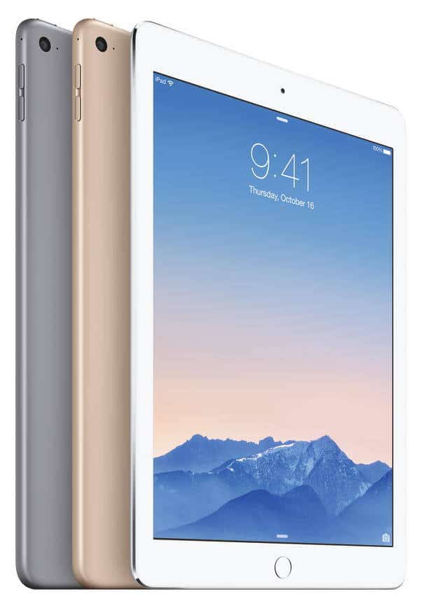 Das neue Apple iPad Air 2 kommt in einigen Ländern mit einer programmierbaren SIM-Karte