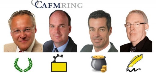 Der Vorstand des CAFM-Rings 2014/2015 (v.l.): Ralf Golinksi, Klaus Aengenvoort, Frank Bögel, Rudolf Brendel