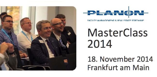 Die Planon MasterClass 2014 findet am 18. November in Frankfurt am Main statt