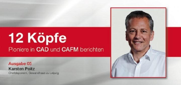 Karsten Potz vom Gewandhaus Leipzig setzt die Reihe 12 Köpfe von pit-cup fort - durch Event-Management mit CAFM-Software