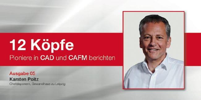 Karsten Potz vom Gewandhaus Leipzig setzt die Reihe 12 Köpfe von pit-cup fort - durch Event-Management mit CAFM-Software