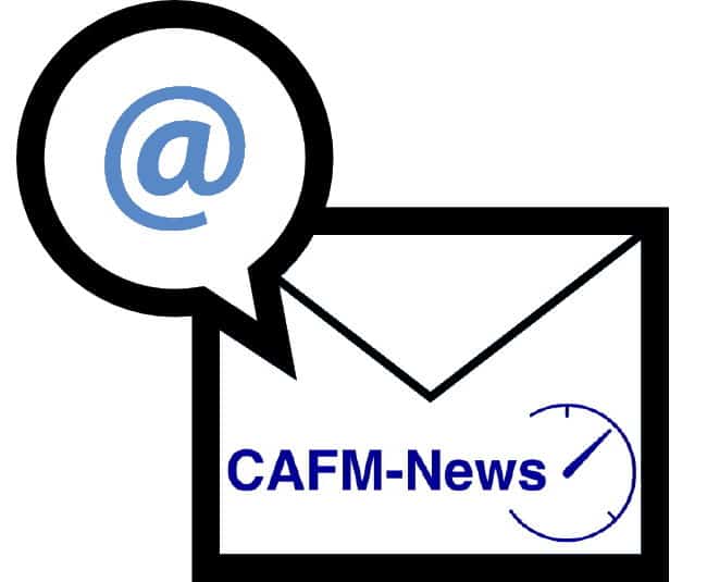 Ab sofort sind die Nachrichten der CAFM-News auch in einer wöchentlichen Zusammenfassung verfügbar