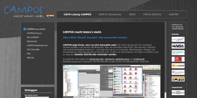 website von campos cafm software