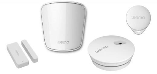 Türsensor, Wasser_Sensor, Bewegungsmelder und Schlüssel-Tag sind neue Produkte in der WeMo-Familie