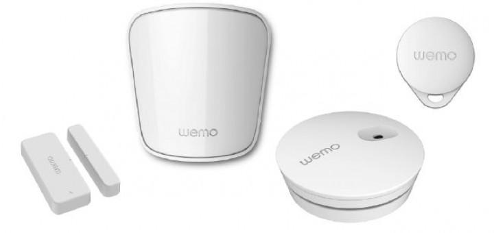 Türsensor, Wasser_Sensor, Bewegungsmelder und Schlüssel-Tag sind neue Produkte in der WeMo-Familie