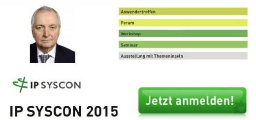 Prof. Klaus Töpfer ist Keynote-Speaker auf der IP System 2015 Konferenz zu GIS und CAFM im März in Hannover
