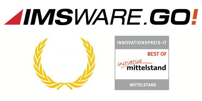 Prämiert: IMSWARE.GO! ist in die Bestenliste des Innovationspreis-IT 2015 aufgenommen worden