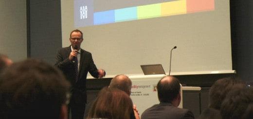 Die Praxis der REG-IS Integration in IMSWARE erläuterte Michael Heinrichs auf der Bundesfachtagung Betreiberverantwortung 2015