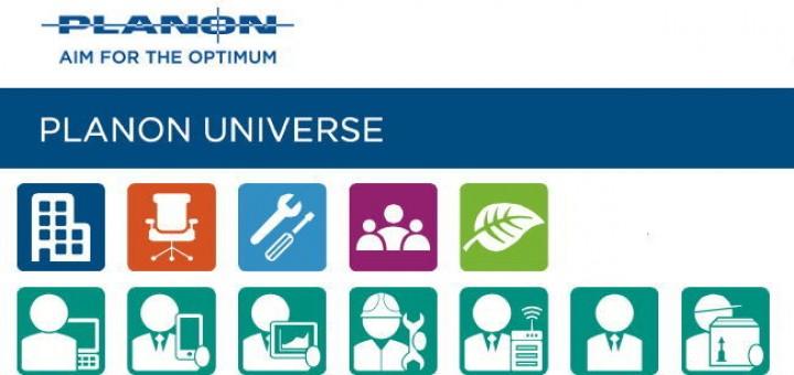 Viele Welten, ein Universe – mit dem Slogan zur INservFM 2016 verweist Planon auf die Integrationstiefe ihrer CAFM-Software