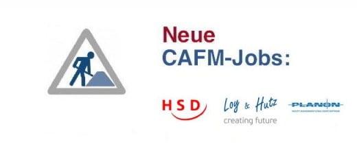 HSD, Loy & Hutz und Planon bieten aktuell neue Stellen für CAFM-Profis an