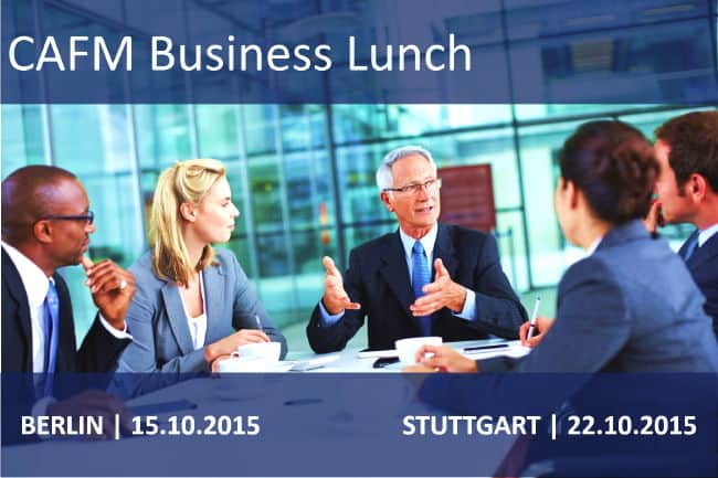 Zum CAFM Business Lunch lädt Planon im Oktober nach Berlin und Stuttgart ein