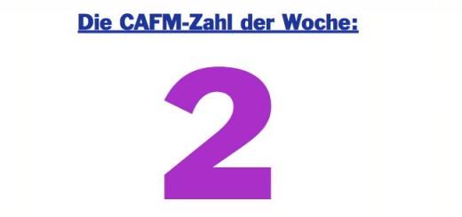 Die CAFM-Zahl der Woche ist die 2, denn 2x Edition 3 ist die aktuell genutzte IFC-Versionsnummer, die bis 2016 beim Austausch von Daten im Bauwesen verwendet werden soll