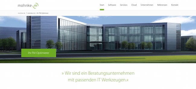 Luftig, zugänglich, grün – das ist die neue Website von mohnke (m)