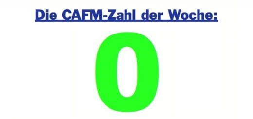 Die CAFM-Zahl der Woche ist die Null, denn der BGH setzt zukünftig bei Vermietung die exakte Fläche als Berechnungsgrundlage voraus