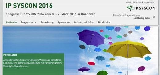 Die Konferenz IP Syscon lockt mit einem umfangreichen Programm zu GIS und CAFM