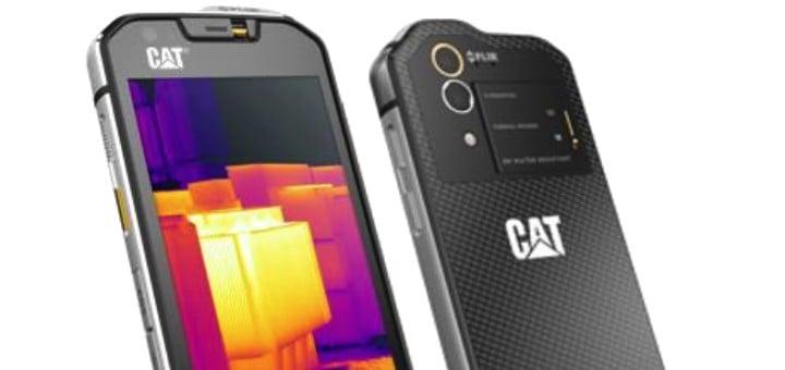 Das CAT S60 integriert als erstes Smartphone eine Wärmebildkamera
