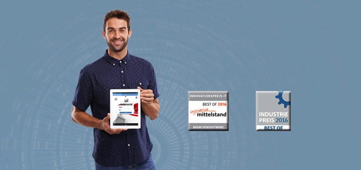 Ausgezeichnet: IMSWARE.GO! und IMSWARE.APP haben jeweils einer "Best-of"-Nominierung gewinnen können