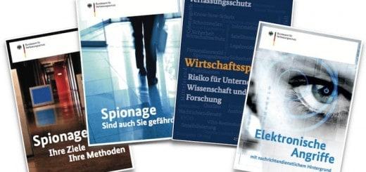 Mit einer neuen Broschüren-Reihe warnt das Bundesamt für Verfassungsschutz vor Wirtschafts-Spionage und gibt Tipps und Hilfestellungen