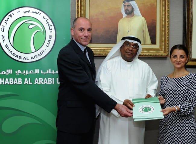 Der Fußball-Verein Al Shabab Al Arabi aus der 1. Liga in Dubai arbeitet jetzt mit IMSWARE.GO!