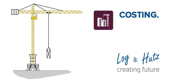 Mit dem neuen Modul Costing von Loy & Hutz lassen sich Baukosten kontrollieren