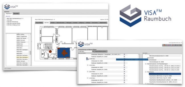 Mit Neuerungen für Inventarisierung und CAD-Darstellung startet die aktualisierte Version der CAFM-Software Visa FM Raumbuch