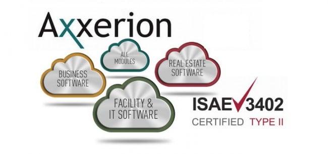 Axxerion ist erneut nach ISAE 3402 Type II zertifiziert