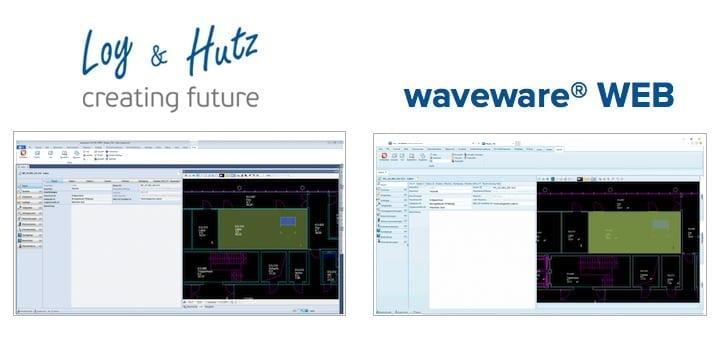 Doppelgänger: Der reguläre Client von wave Facilities ist die Vorlage für den neuen Loy & Hutz Webclient waveware WEB