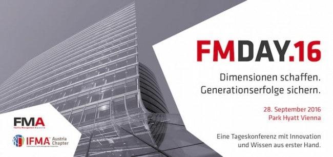 Der FM-Day.16 von FMA und IFMA findet am 28. September in Wien statt