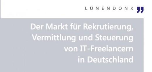 Lünendonk-Marktsegmentstudie 2016 „Der Markt für Rekrutierung, Vermittlung und Steuerung von IT-Freelancern in Deutschland“ ist ab sofort verfügbar.