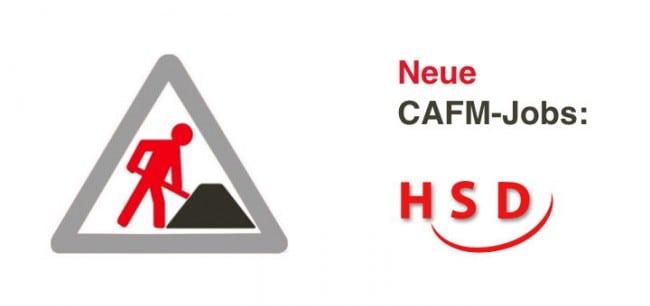HSD sucht aktuell auch  einen Projektmanager CAFM