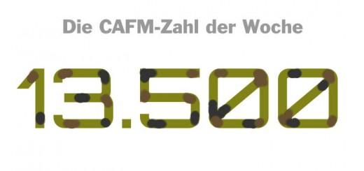 Die CAFM-Zahl der Woche ist die 13.500 – die Zahl der Mitarbeiter, die die Bundeswehr zur Cyberabwehr rekrutieren will