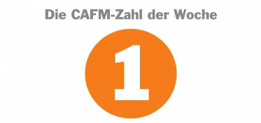 Die CAFM-Zahl der Woche ist diese Mal die 1 – aus mehr als 1 Grund