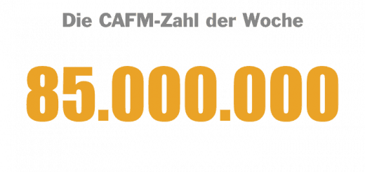 Die CAFM-Zahl der Woche ist die 85.000.000 – die Grundlage des FM-Benchmarkingberichts