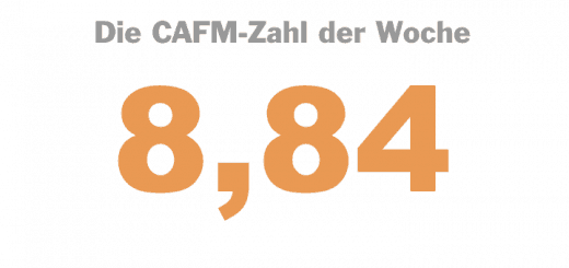 Die CAFM-Zahl der Woche ist die 8,84 – auf diesen Betrag in Euro steigt der Mindestlohn