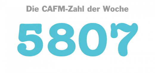 Die CAFM-Zahl der Woche ist die 5807, mit der die ISO für Programmablaufpläne beziffert ist
