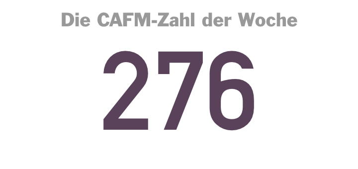 Die CAFM-Zahl der Woche ist die 276 – für die entsprechende DIN-Norm zum Hausbau
