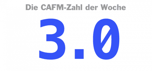 Die CAFM-Zahl der Woche ist die 3.0 – für den aktuellen USB-Standard.