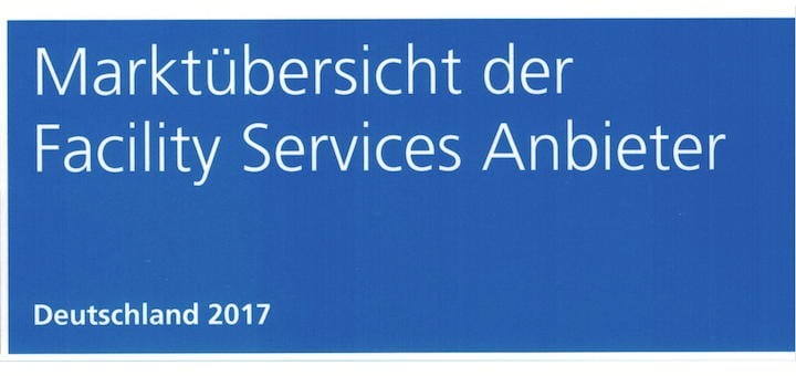Die jüngste Marktübersicht der Facility Services Anbieter liefert eine Übersicht zu 33 Unternehmen im deutschen Markt