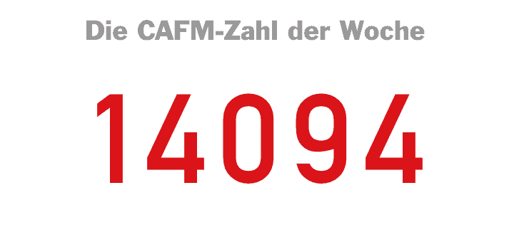 Die CAFM-Zahl der Woche ist die 14094 für die ebenso bezifferte DIN zu Notleitern und Rettungswegen von Dächern