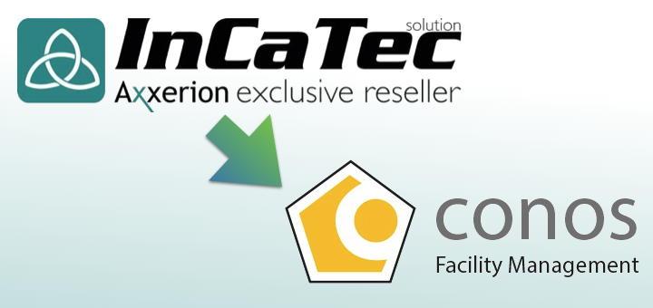 Incatec Solutions hat bei seinem Schwester-Unternehmen Conos Axxerion implementiert