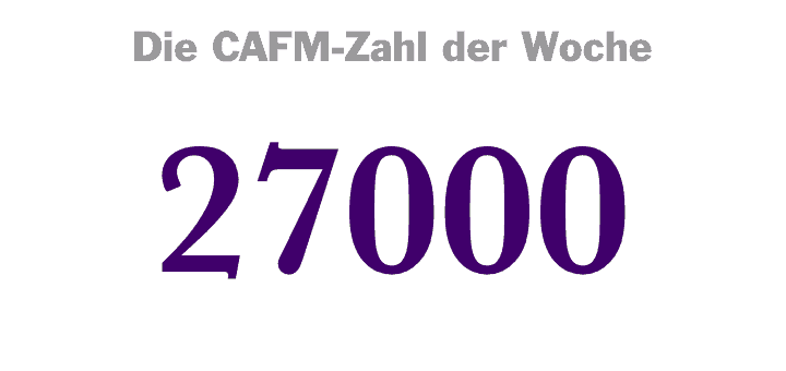 Die CAFM-Zahl der Woche ist dieses Mal die 27000 – für die DIN 27000 zur Informationssicherheit
