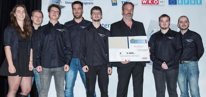 Das Ingenieur Studio Hollhaus aus St. Pölten hat den Sonderpreis Wirtschaft 4.0 des Innovationspreis Niederösterreich gewonnen