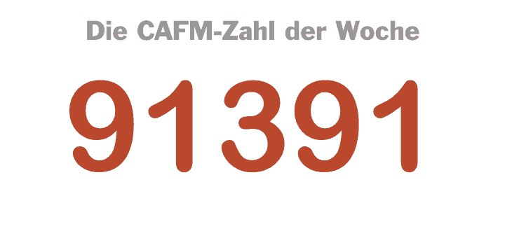 Die CAFM-Zahl der Woche ist die 91391 für die geplante DIN SPEC zu gemeinsamen Datenumgebungen für BIM Projekte